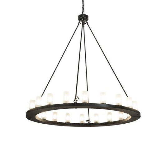 Loxley 60 Inch 20 Light Chandelier by Meyda Lighting