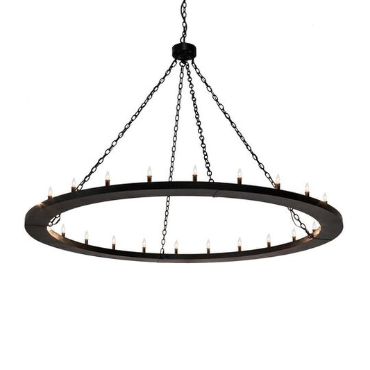 Loxley 72 Inch 4 Light Chandelier by Meyda Lighting