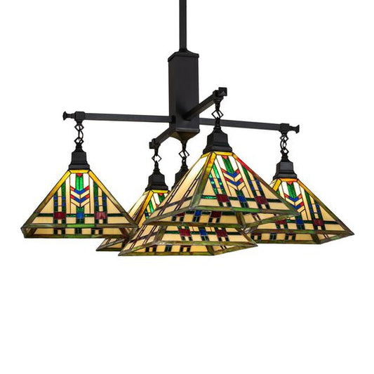 Prairie Wheat 38 Inch Chandelier by Meyda Lighting