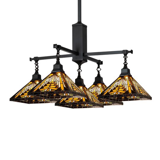 Nuevo Mission 36 Inch Chandelier by Meyda Lighting