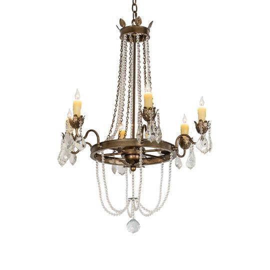 Dominique 28 Inch Chandelier by Meyda Lighting