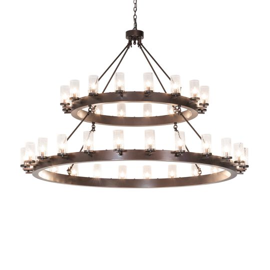 Noziroh Ring 72 Inch 40 Light Chandelier by Meyda Lighting
