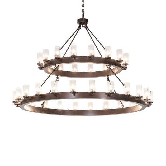 Noziroh Ring 72 Inch 40 Light Chandelier by Meyda Lighting