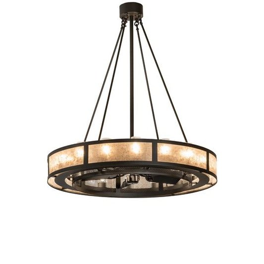 Smythe Craftsman 48 Inch Chandelier by Meyda Lighting