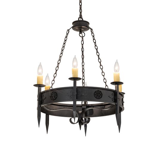Calandra 36 Inch Chandelier by Meyda Lighting