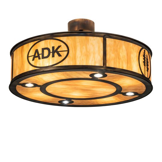 Personalized 36 Inch Large Pendant by Meyda Lighting