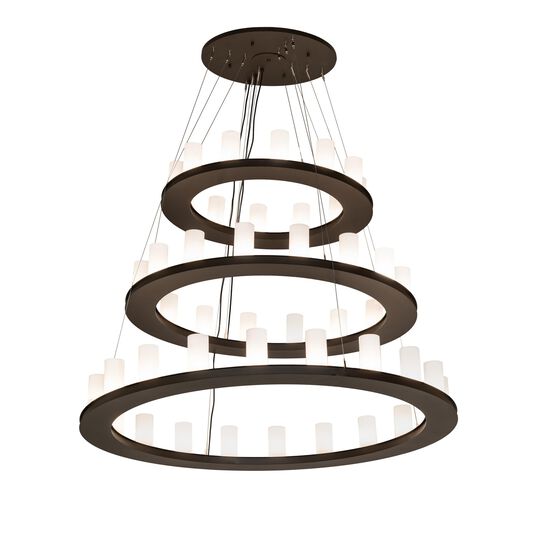 Loxley 60 Inch 48 Light LED Chandelier by Meyda Lighting