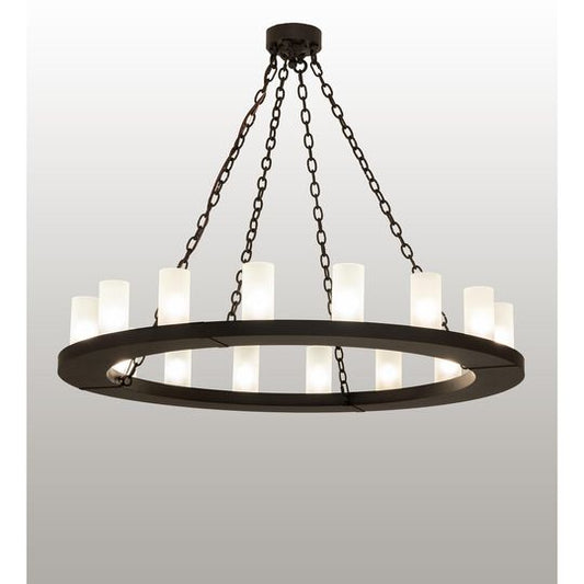 Loxley 48 Inch 3 Light Chandelier by Meyda Lighting
