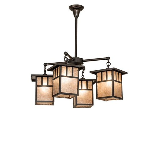 Hyde Park 34 Inch 6 Light Chandelier by Meyda Lighting
