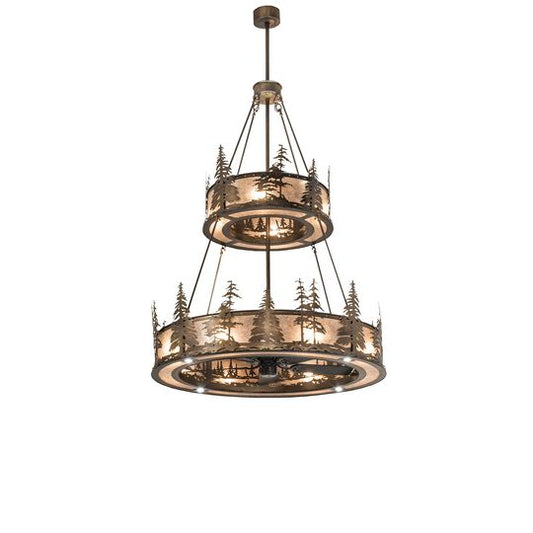 Tall Pines 55 Inch Chandelier by Meyda Lighting