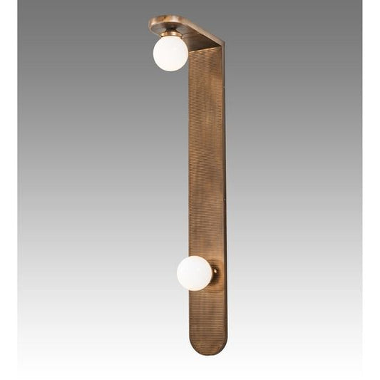 Sanderson 48 Inch 2 Light Wall Sconce by Meyda Lighting