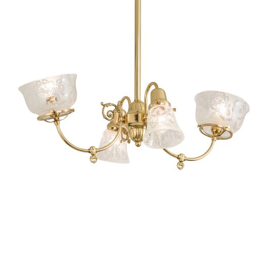 Revival 31 Inch 2 Light Chandelier by Meyda Lighting