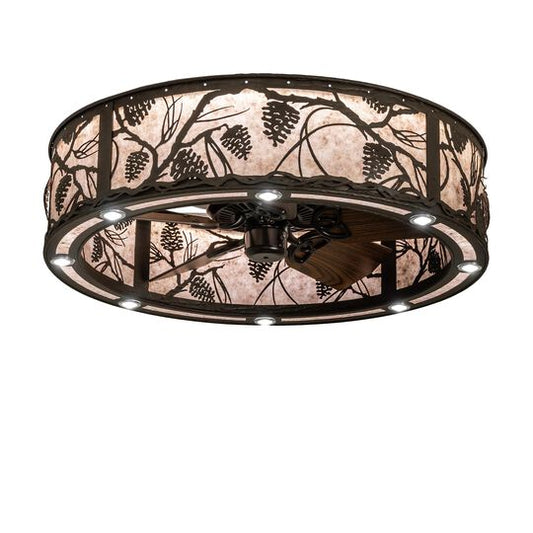 Whispering Pines 10 Inch Chandelier by Meyda Lighting
