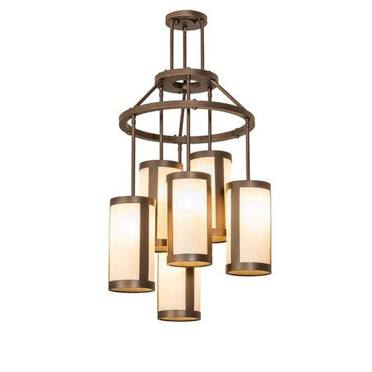 Cartier 24 Inch 6 Light Multi Light Pendant by Meyda Lighting