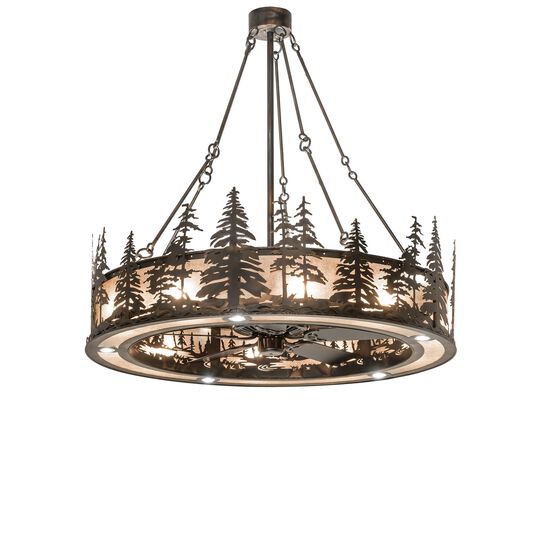 Tall Pines 57 Inch Chandelier by Meyda Lighting