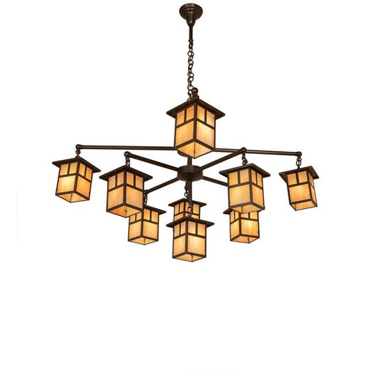 Hyde Park 50 Inch 9 Light Chandelier by Meyda Lighting