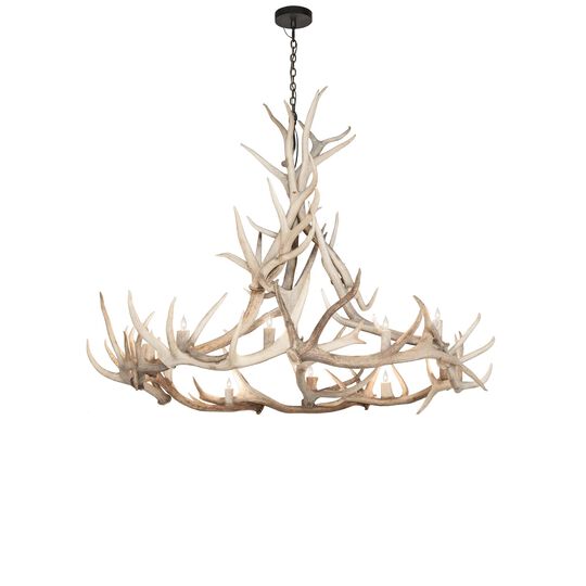 Antlers 69 Inch 8 Light Chandelier by Meyda Lighting