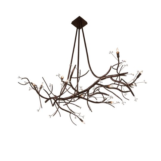 Winter Solstice 60 Inch 11 Light LED Chandelier by Meyda Lighting