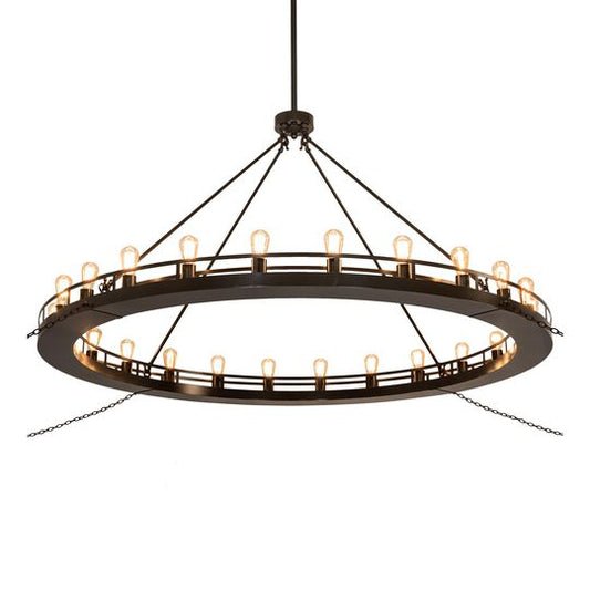 Barbury 72 Inch 6 Light Chandelier by Meyda Lighting