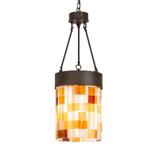 Cilindro Calico 16 Inch Large Pendant by Meyda Lighting