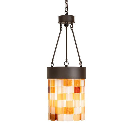 Cilindro Calico 16 Inch Large Pendant by Meyda Lighting