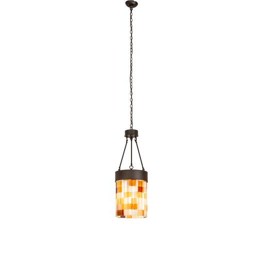 Cilindro Calico 16 Inch Large Pendant by Meyda Lighting