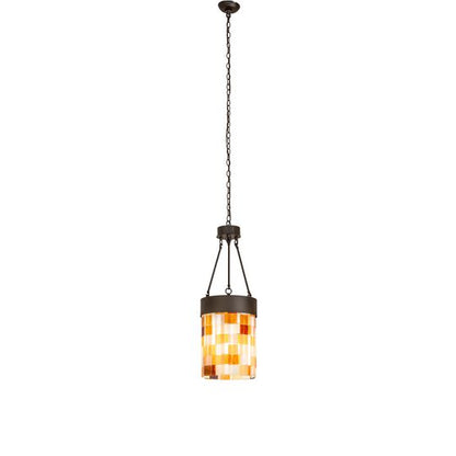 Cilindro Calico 16 Inch Large Pendant by Meyda Lighting