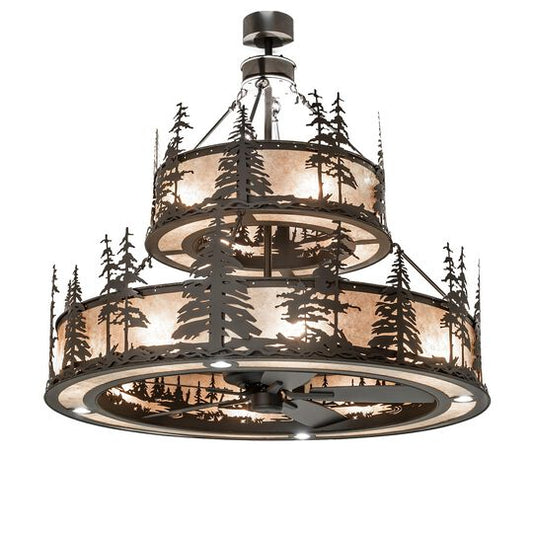 Tall Pines 54 Inch Chandelier by Meyda Lighting