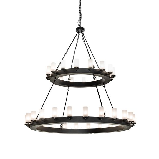 Noziroh Ring 72 Inch 40 Light LED Chandelier by Meyda Lighting