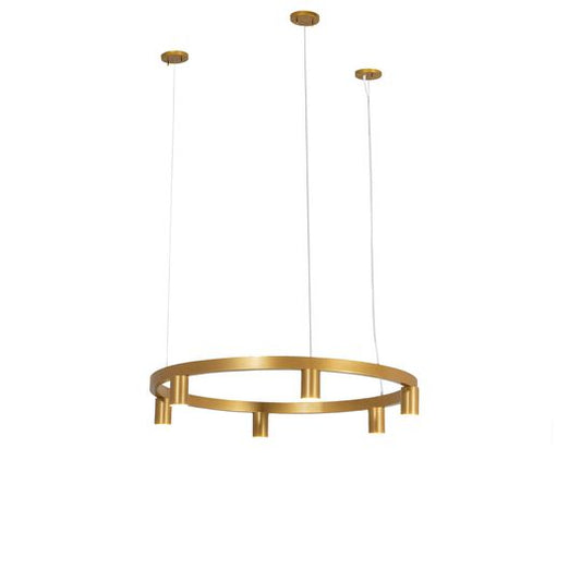 Korfu 47 Inch 6 Light Chandelier by Meyda Lighting