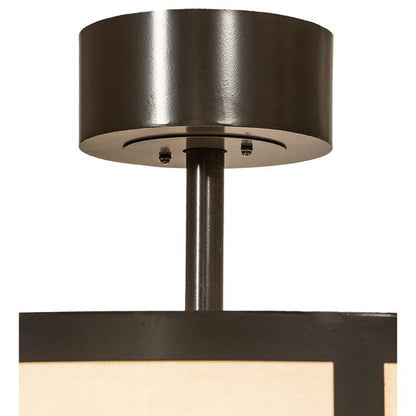 Cilindro 36 Inch 6 Light Semi Flush Mount by Meyda Lighting