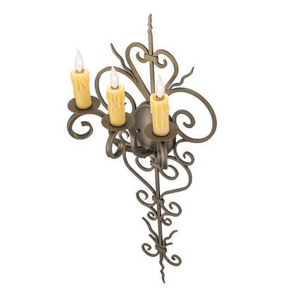 Kenna 36 Inch Wall Sconce by Meyda Lighting