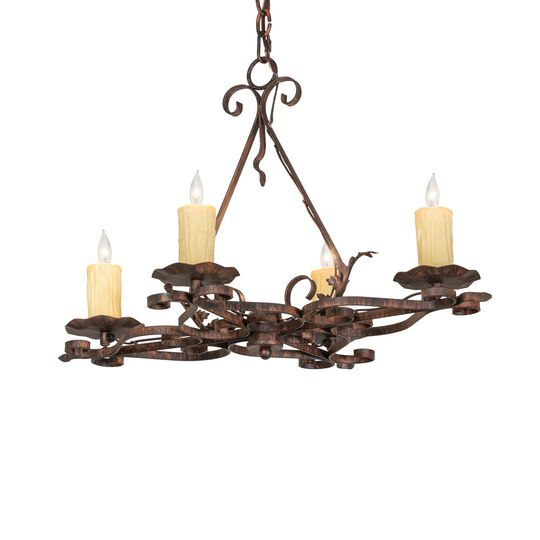 Elianna 28 Inch Mini Chandelier by Meyda Lighting