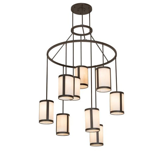 Cartier 48 Inch 9 Light Multi Light Pendant by Meyda Lighting
