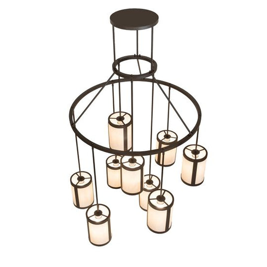 Cartier 48 Inch 9 Light Multi Light Pendant by Meyda Lighting