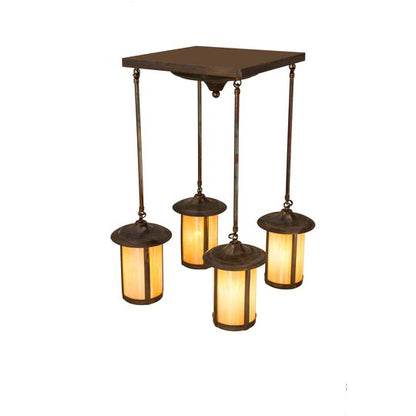 Fulton 28 Inch 4 Light Multi Light Pendant by Meyda Lighting