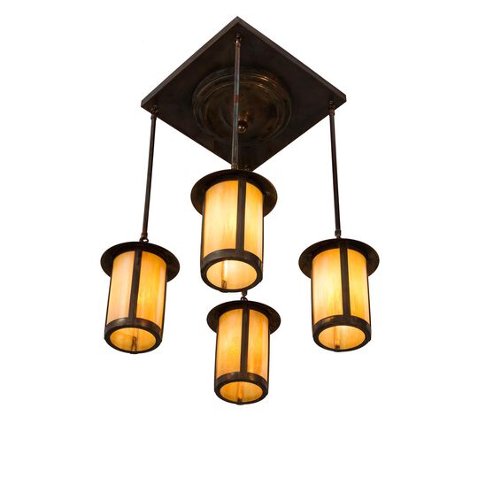 Fulton 28 Inch 4 Light Multi Light Pendant by Meyda Lighting