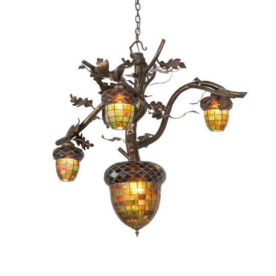Acorn Branch 48 Inch 1 Light Chandelier by Meyda Lighting