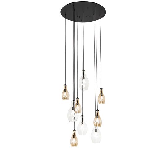 Anjou 45 Inch 9 Light Multi Light Pendant by Meyda Lighting