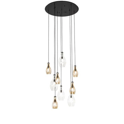 Anjou 45 Inch 9 Light Multi Light Pendant by Meyda Lighting