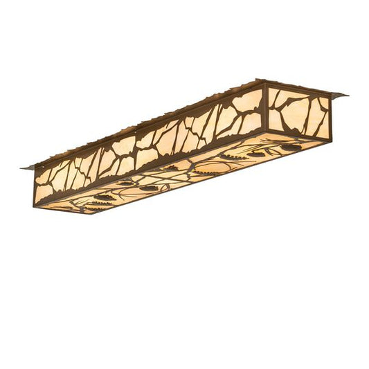 Whispering Pines 62 Inch 6 Light Flush Mount by Meyda Lighting
