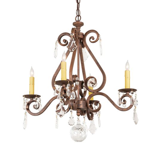 Adrianna Small Chandelier by Meyda Lighting