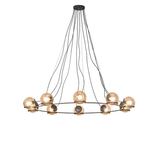 Tyngsboro 73 Inch 10 Light Chandelier by Meyda Lighting