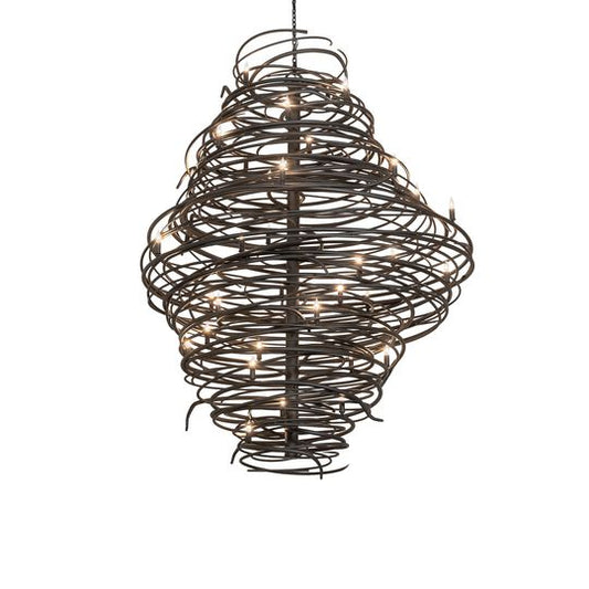Cyclone 64 Inch 36 Light LED Chandelier by Meyda Lighting