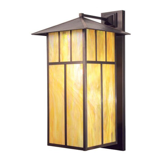 Seneca Double Bar Mission Large Wall Sconce by Meyda Lighting