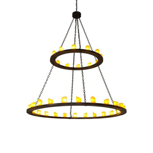 Loxley 72 Inch 36 Light Chandelier by Meyda Lighting