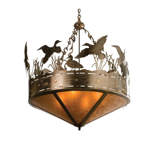 Ducks in Flight 84 Inch Pendant Light by Meyda Lighting
