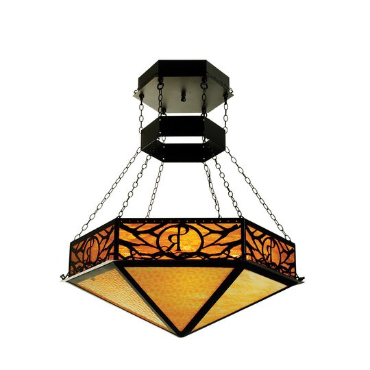 Personalized Custom Logo 48 Inch Large Pendant by Meyda Lighting