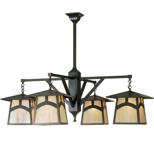 Stillwater Hill Top Large Chandelier by Meyda Lighting