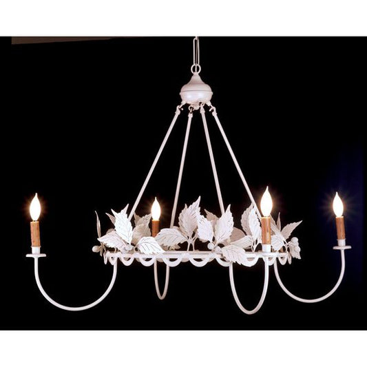 Raspberry 43 Inch 4 Light Chandelier by Meyda Lighting